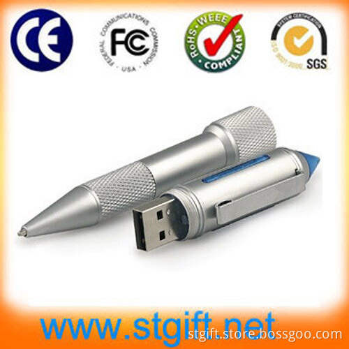 Copper and Classic Laser USB Pen Drive